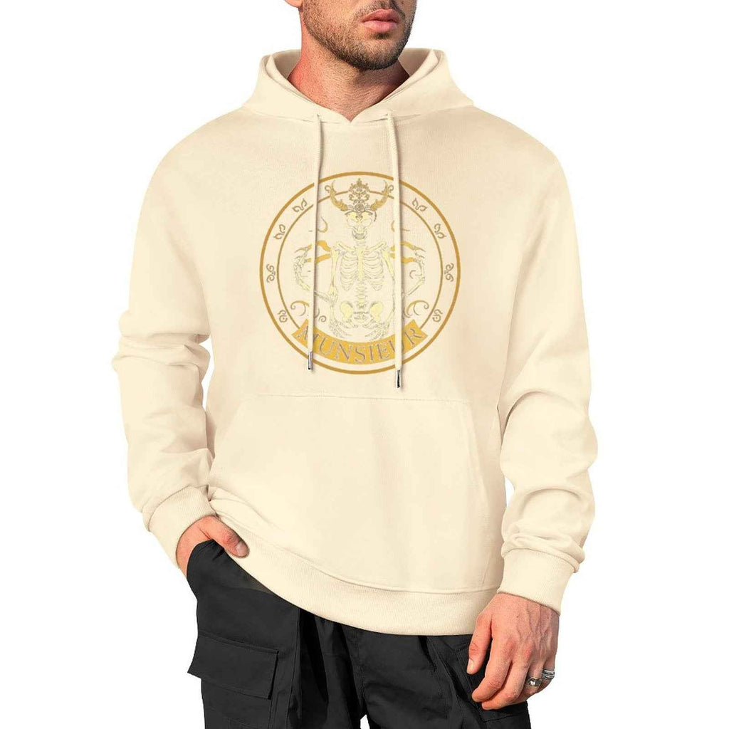 Shadow Reaper Hoodie - Luxe Skull Embroidery Gothic Streetwear