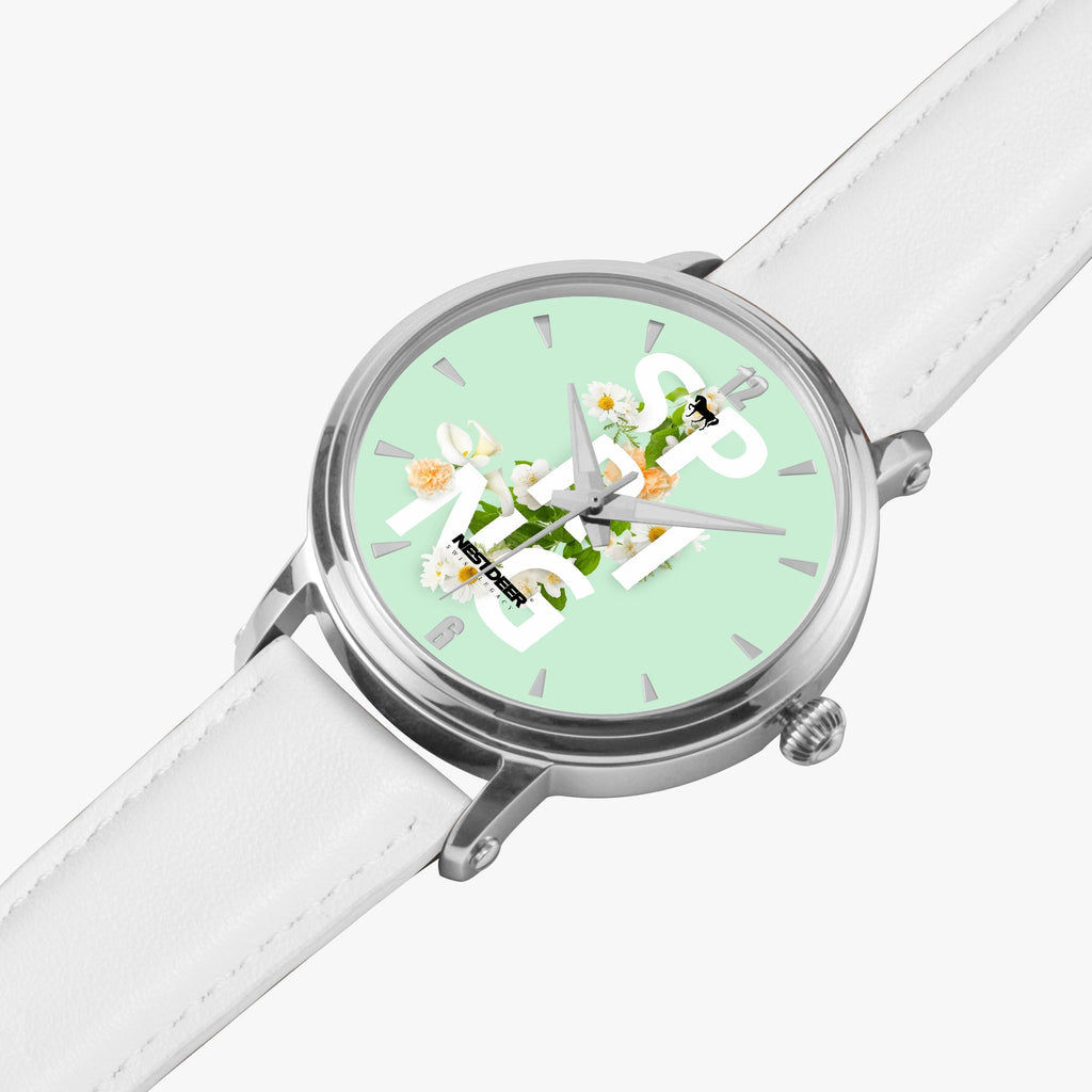 159. 46mm NESTDEER SPRING Unisex Automatic Watch (Silver)