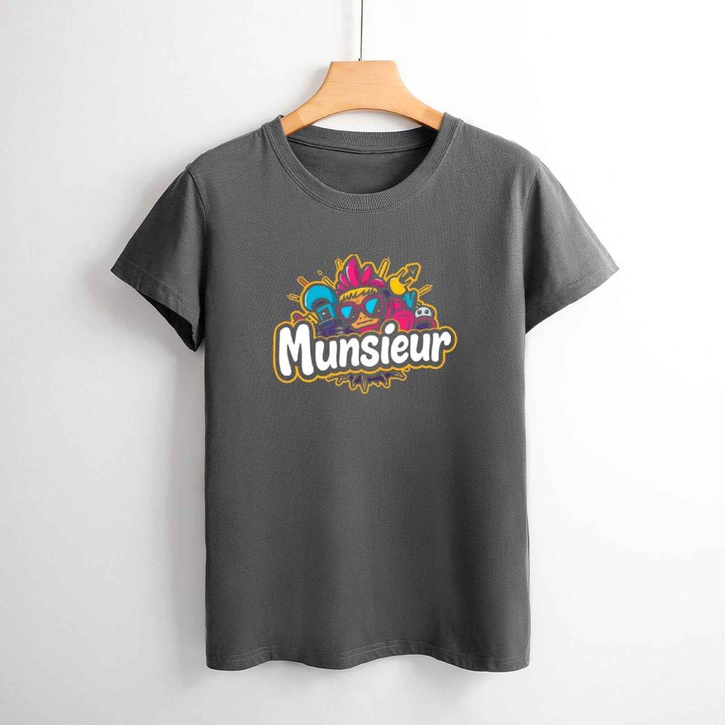 Munsieur T-Shirt for Women: Designed for Comfort, Styled for Impact for Her