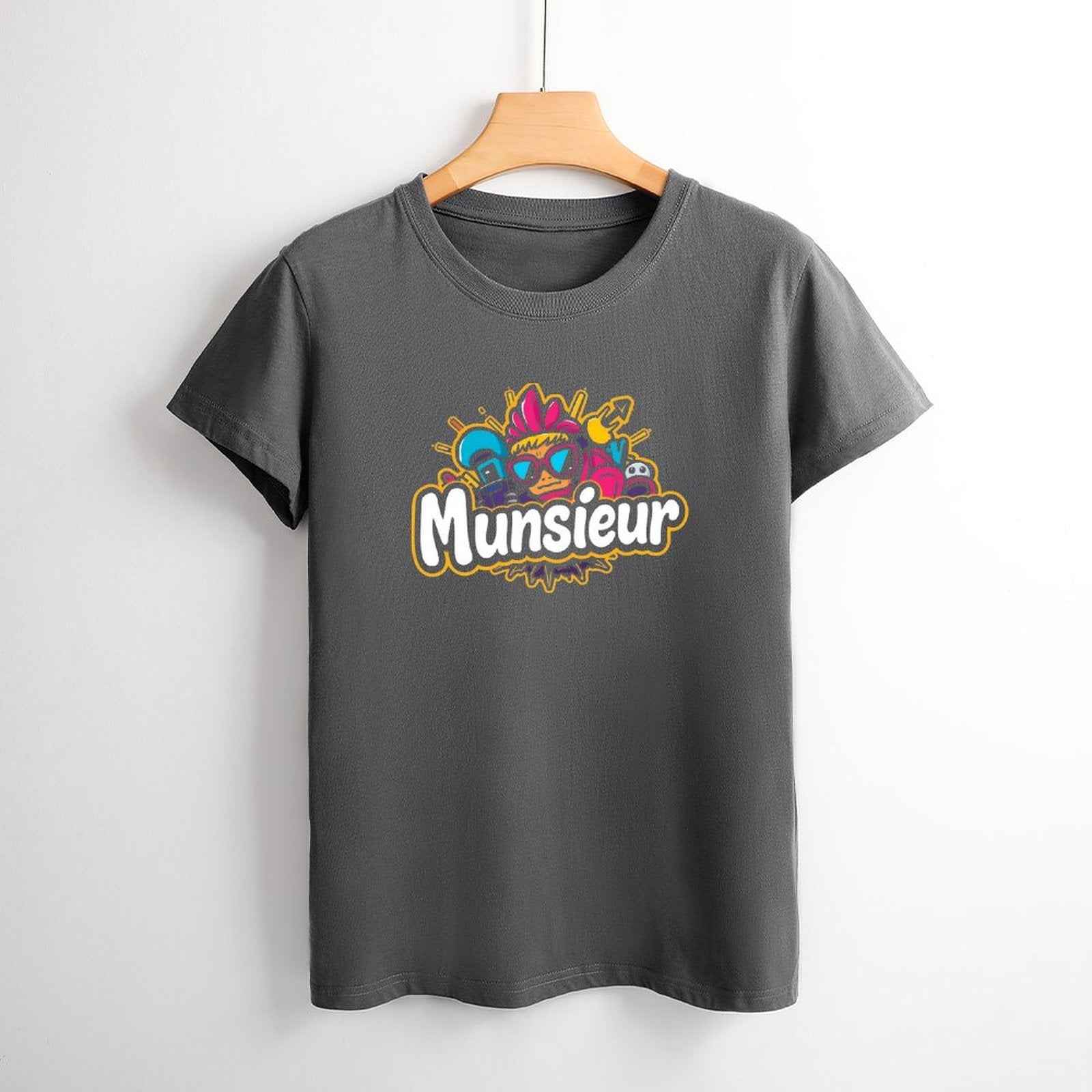 Munsieur T-Shirt for Women: Designed for Comfort, Styled for Impact for Her