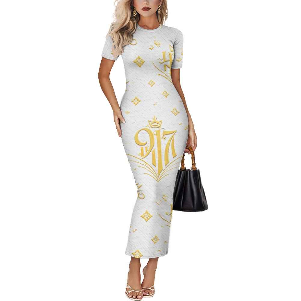 MUNSIEUR Women's Maxi Dress "917" Signature Collection New Arrivals