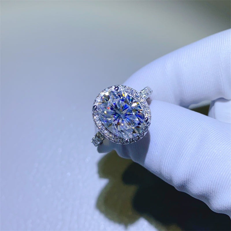 5 Carat Munsieur Moissanite Jewelry — crowned brilliance, handcrafted perfection, unmatched fire. High-end luxury Accessories