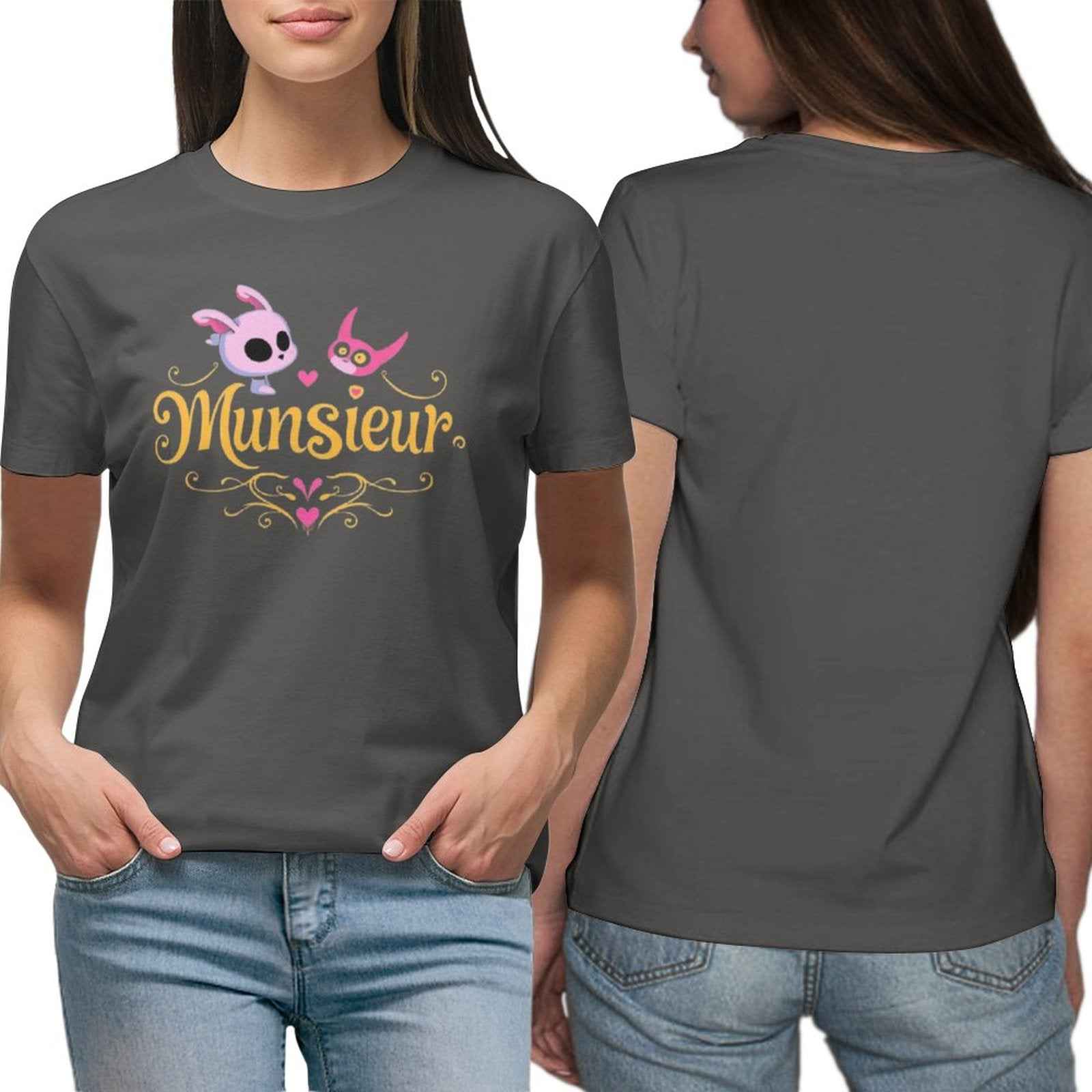 Munsieur T-Shirt for Women: Versatile, Timeless, and Ultra-Soft for Her