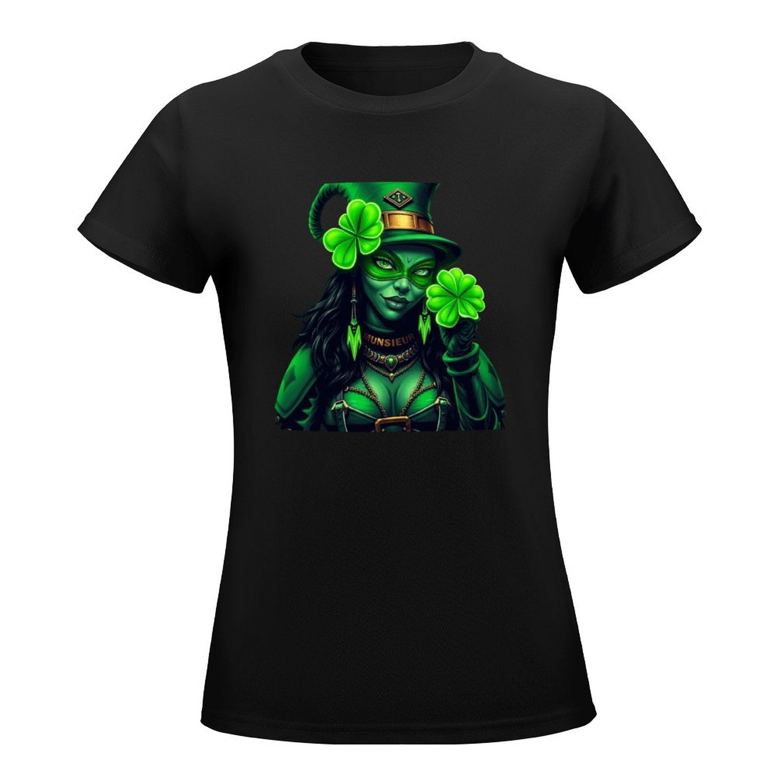 St. Patrick's Day Collection Leprechaun Mafia "Felicia" T-shirt