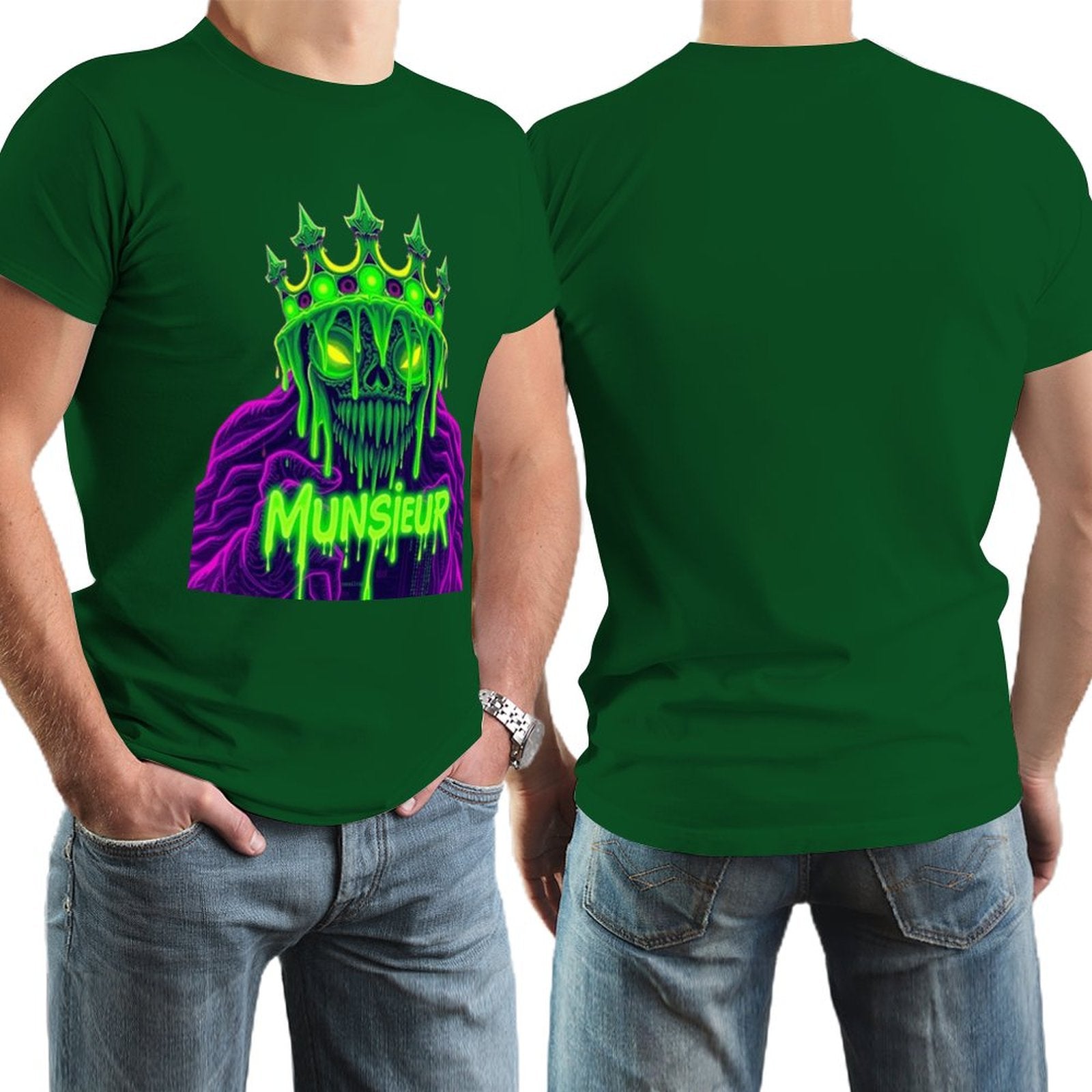 Munsieur Halloween Collection for Men Emerald Isle II Streetwear Tee