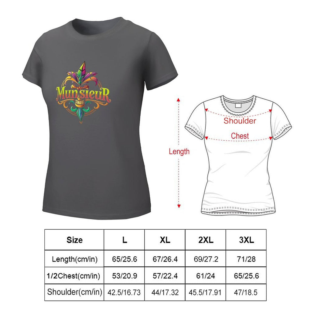 Munsieur Women's Stay Fashionable and Comfortable with Munsieur Premium Women's T-Shirts