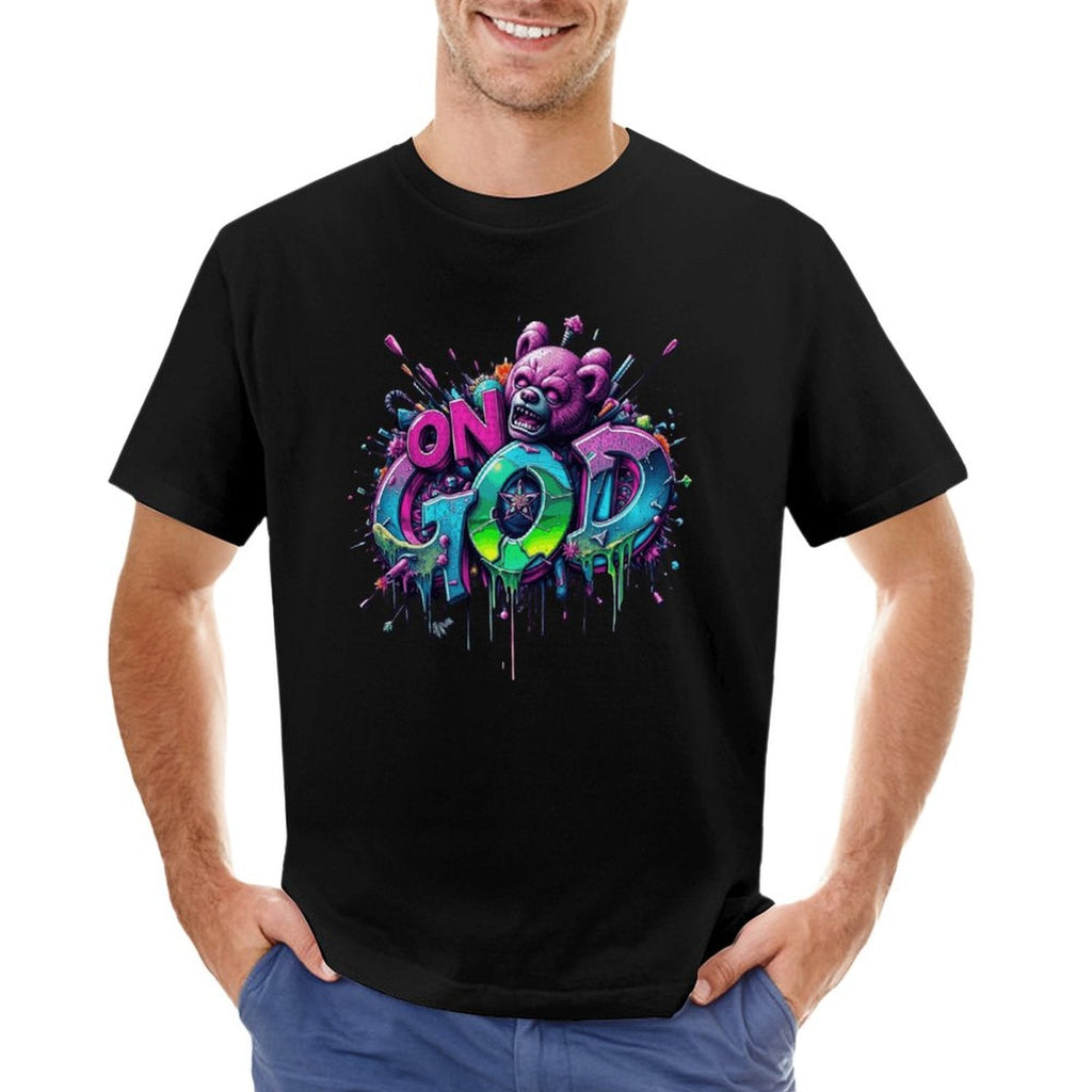 Men's Tee "On God" Streetwear Fashion Crown Co.👑