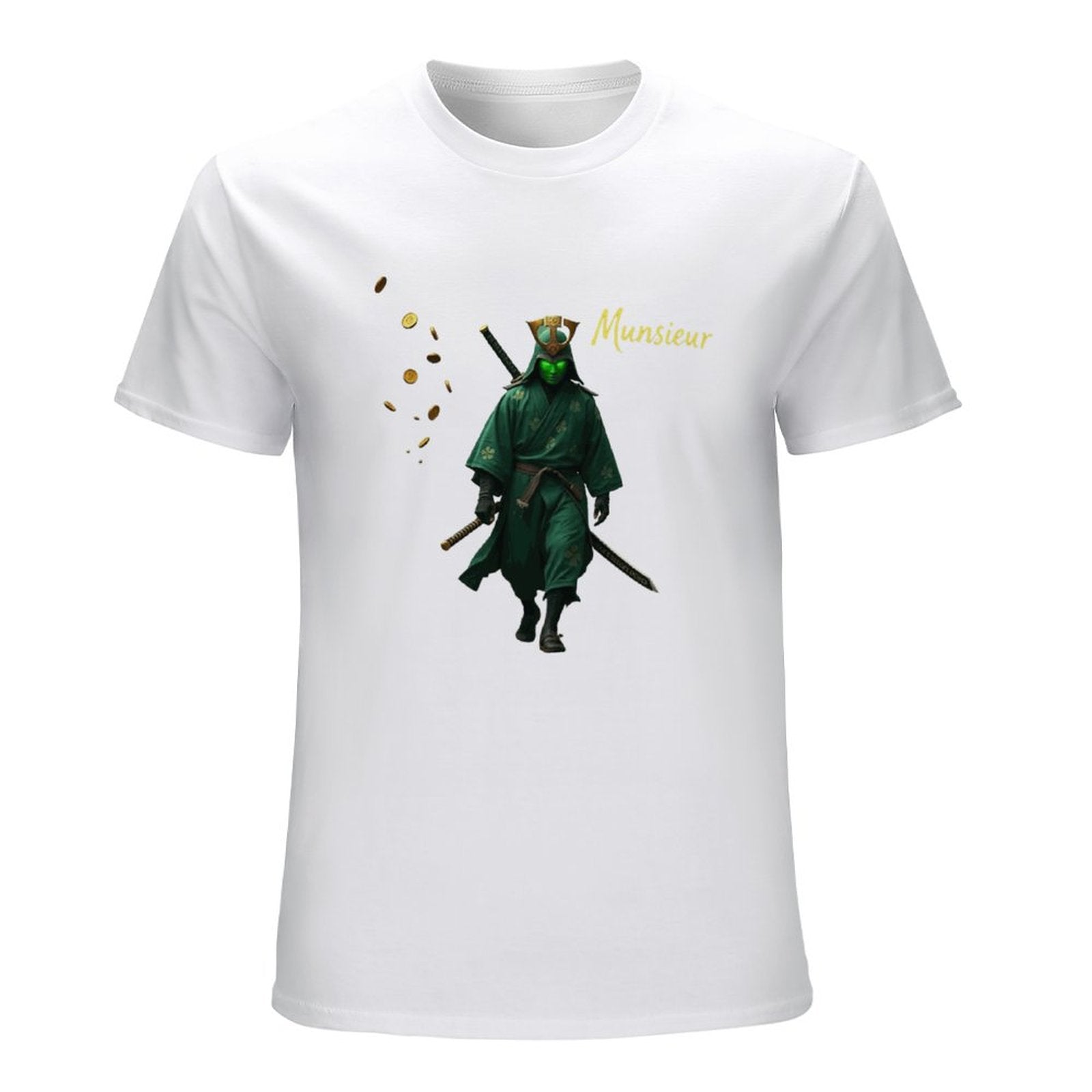 Munsieur St. Patrick's Day Collection for Men – Emerald Green Celtic Warrior Tee