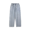 Men's Elastic Waist Loose Straight Drooping Mop Pants