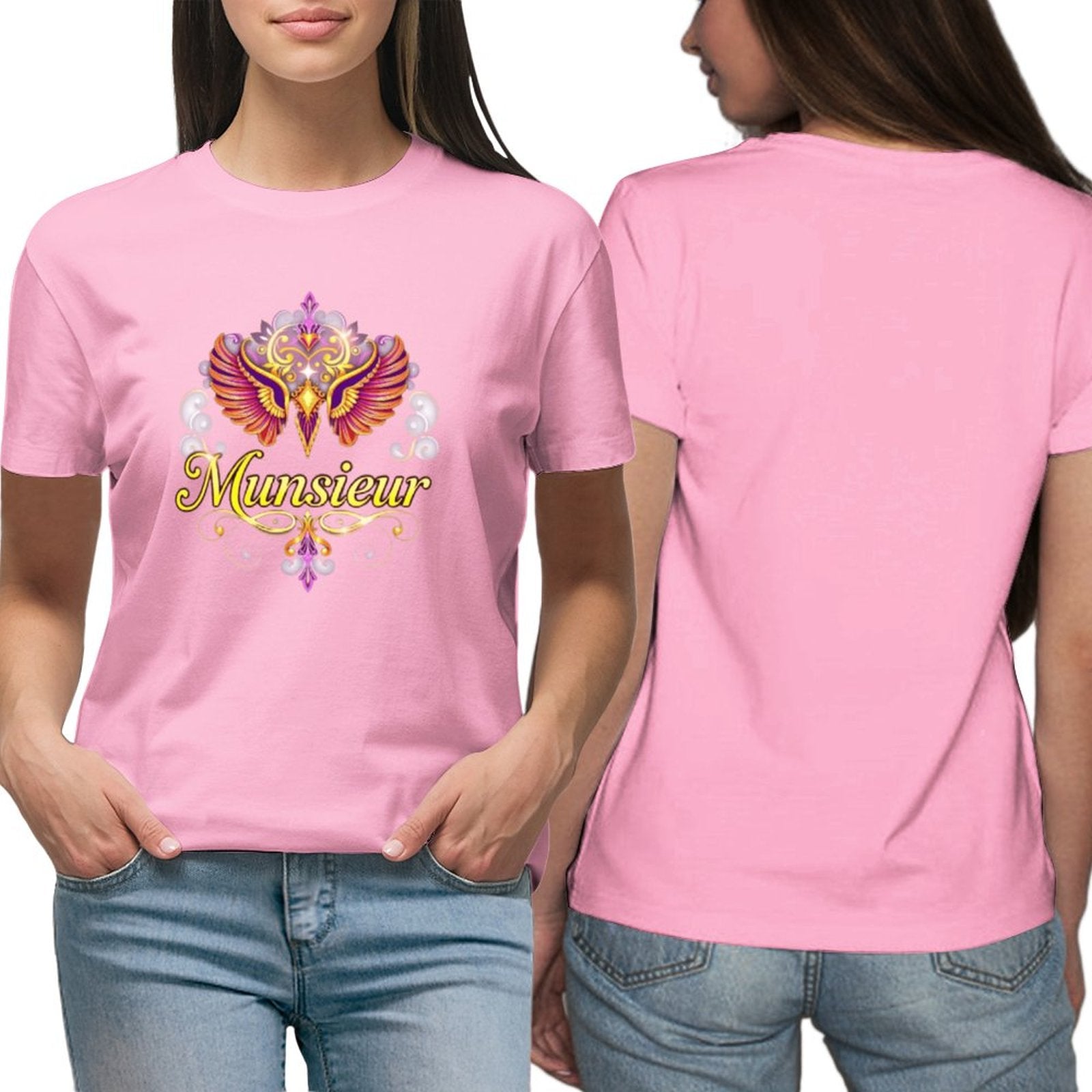 Munsieur T-Shirt for Women: Chic, Comfortable, and Timeless for Her