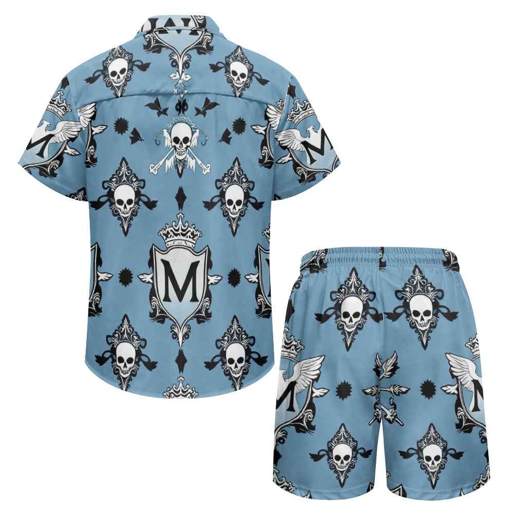 Men's Casual Outfit - Two Piece Shorts Set for Everyday Wear