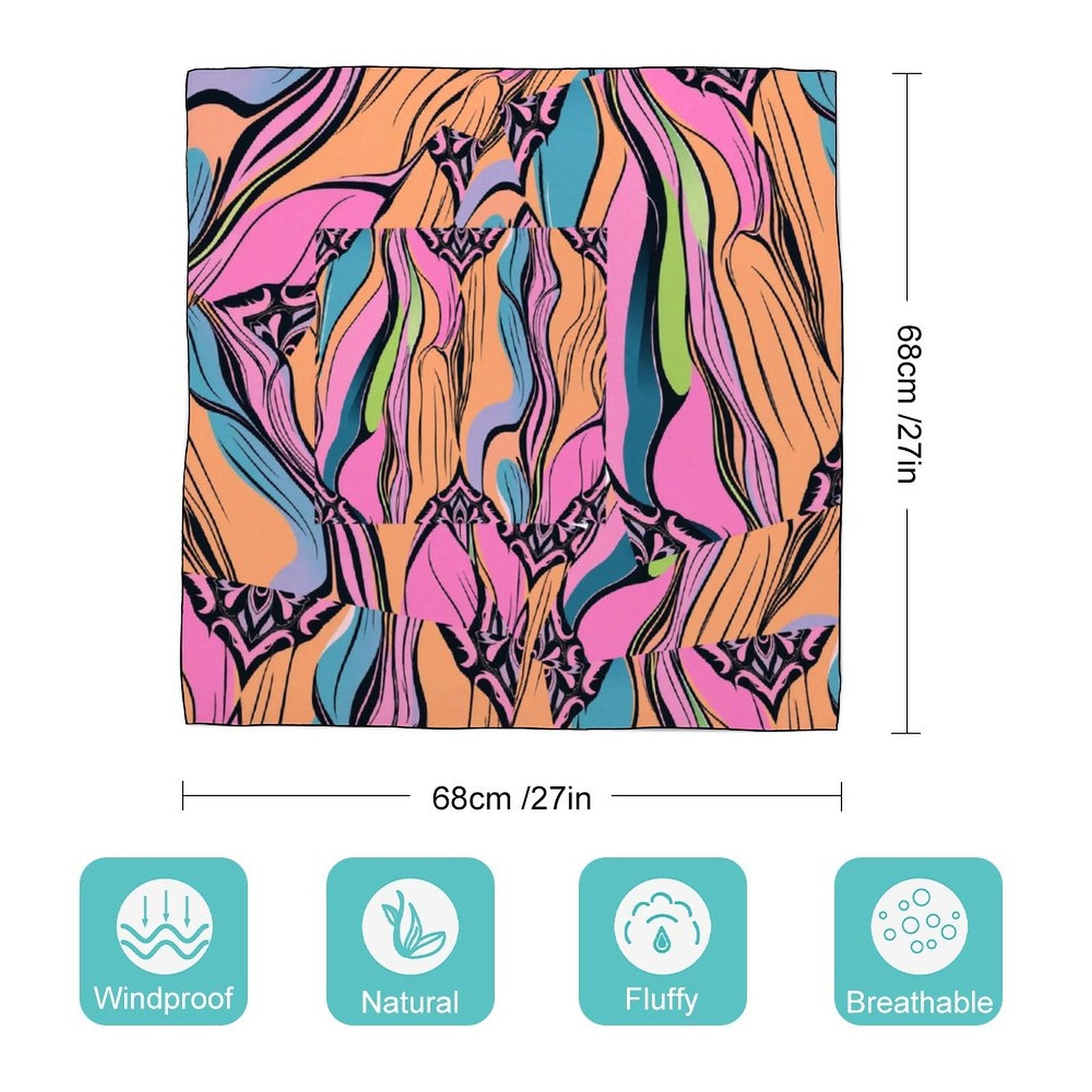 Women's MUNSIEUR Scarf Luxury Design