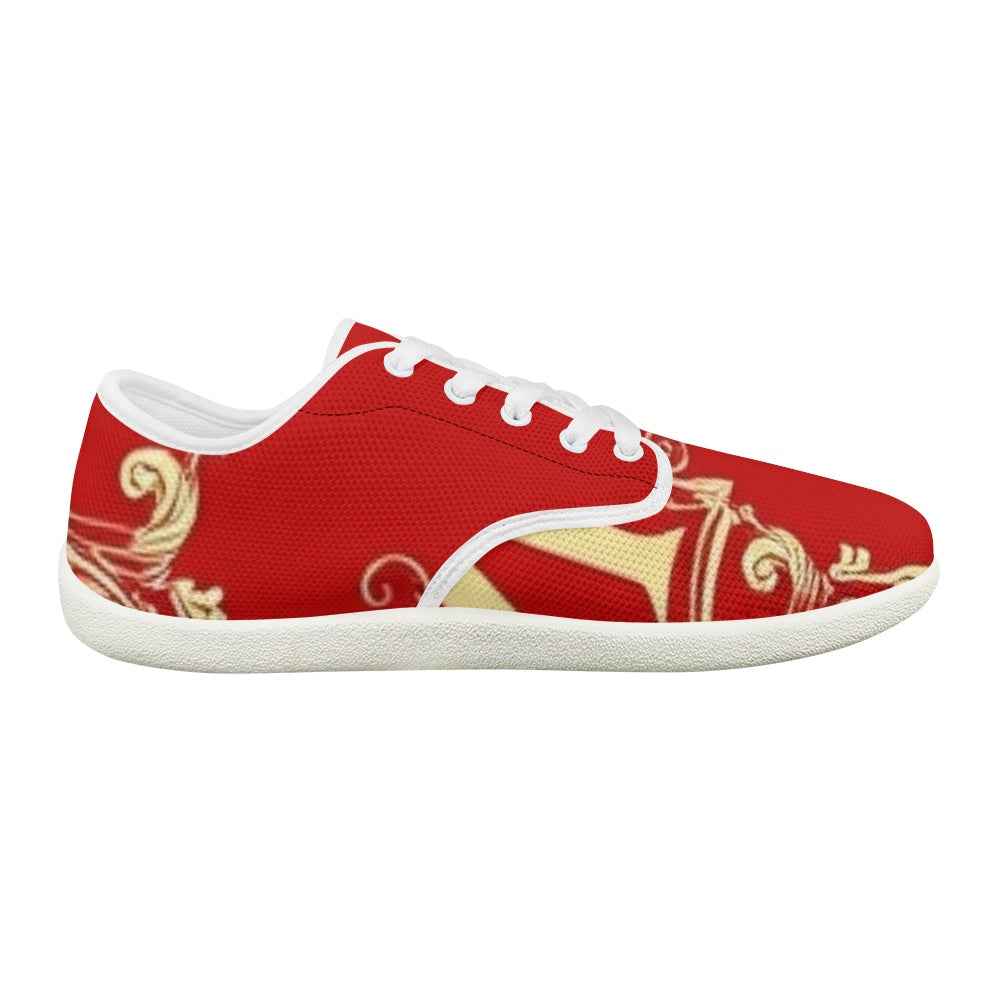 MUNSIEUR Lace-up Barefoot Sneakers