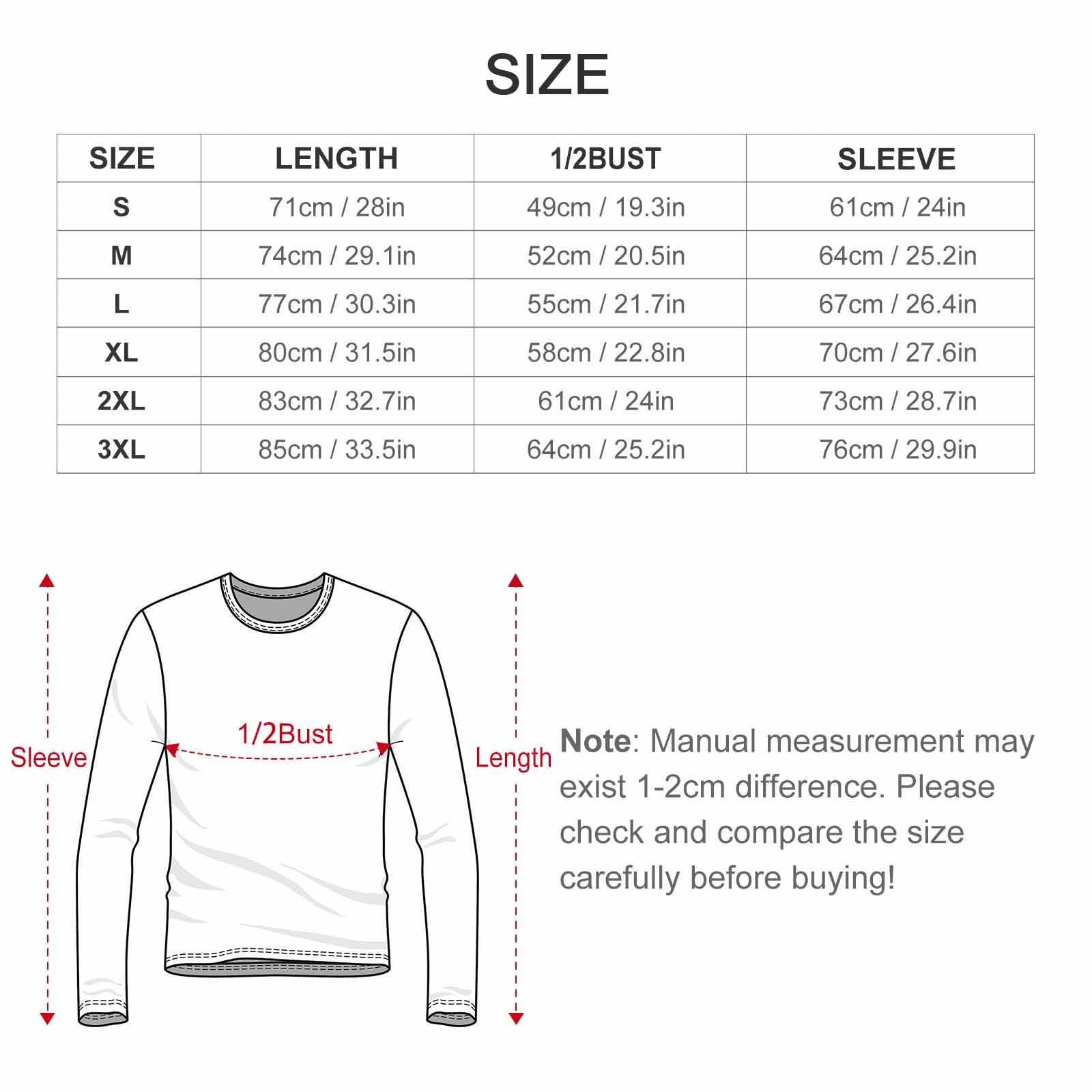 Men's Munsieur Crewneck Long Sleeve Christmas Tee "Atomic Snow"