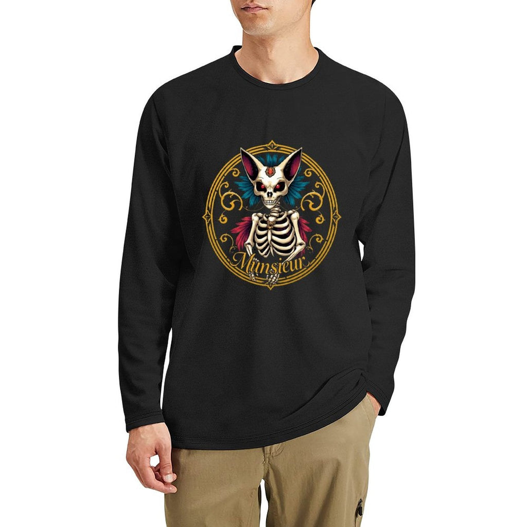 Munsieur Long Sleeve Tee for Men: Effortless Style, Premium Comfort