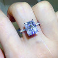 5 Carat Munsieur Moissanite Jewelry — crowned brilliance, handcrafted perfection, unmatched fire Ring