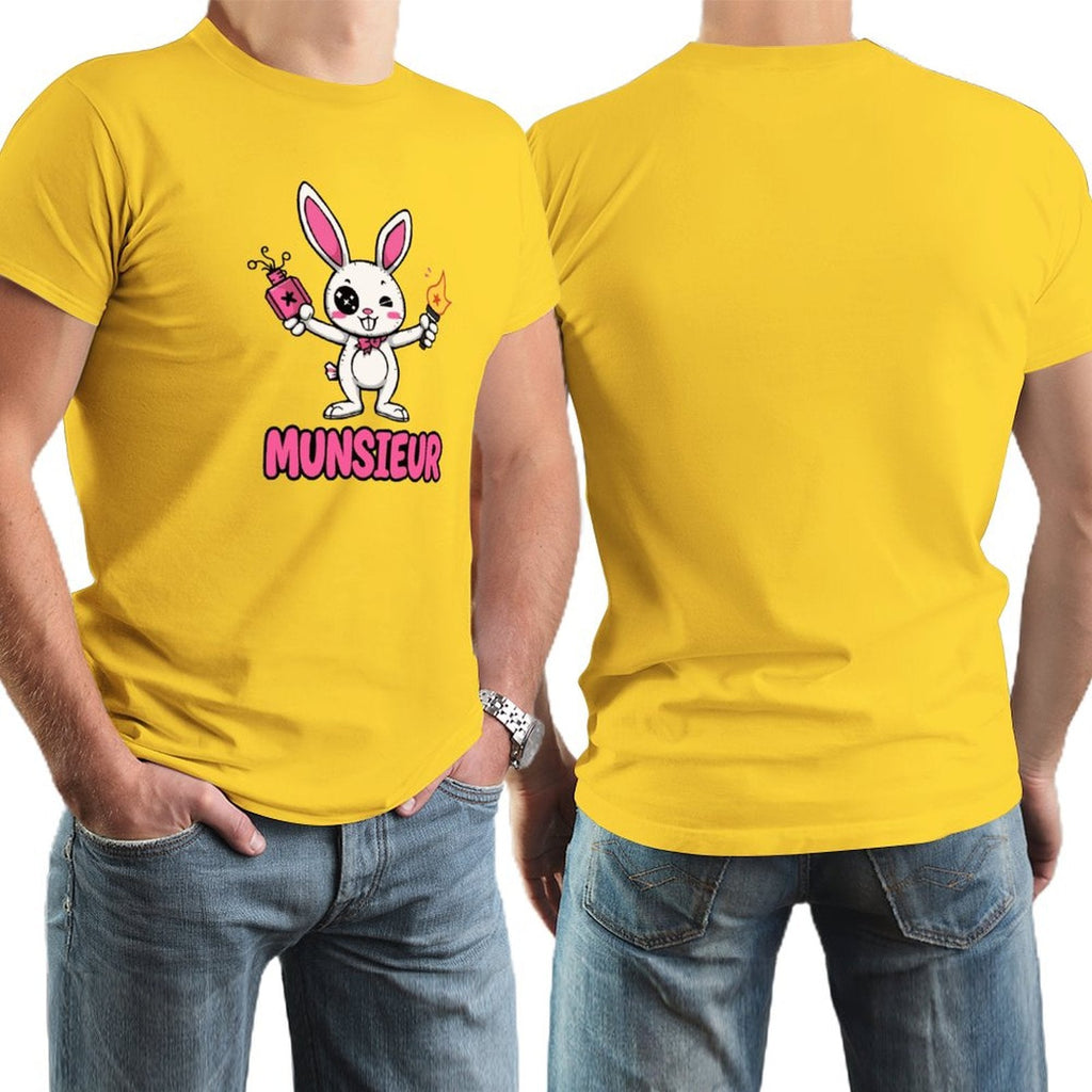Munsieur Tee for Men Easter Collection "Strike" Designer Tee