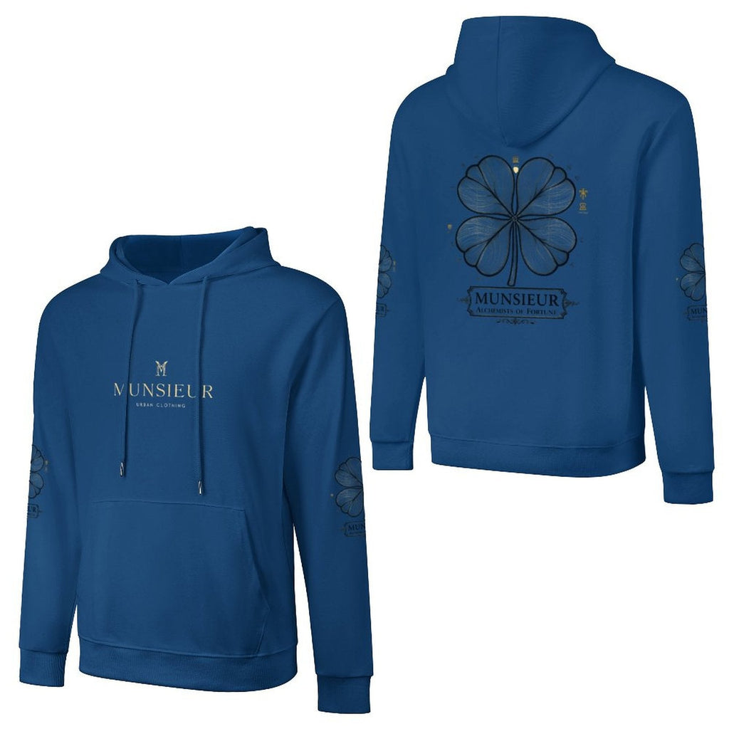 St. Patrick's Day Collection Cotton Men's Alchemist Hoodie with Pocket