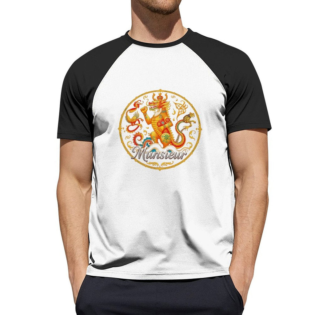 MUNSIEUR Classic Tee - Timeless Luxury for Men