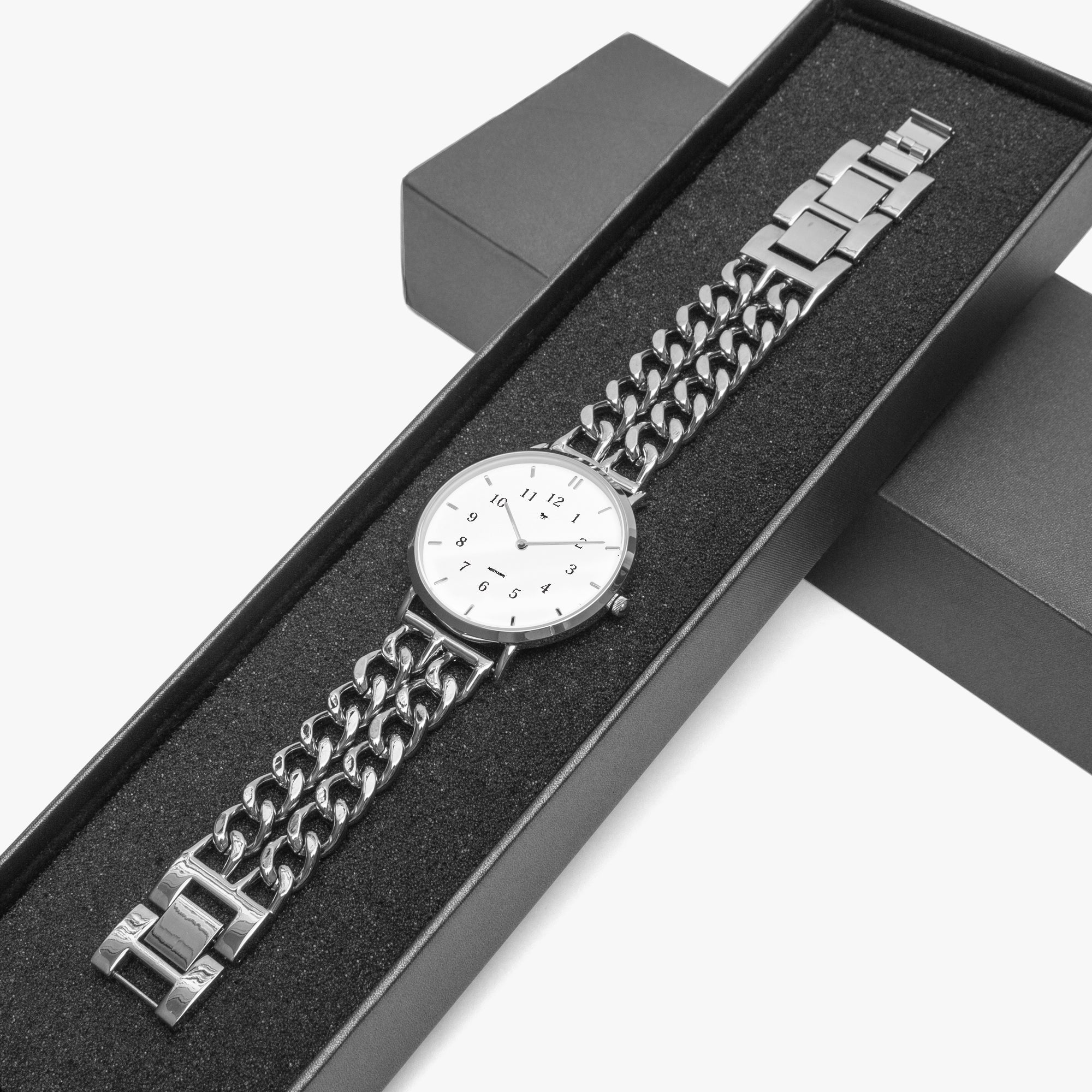 737. Hollow Out Strap Quartz Watch - With Indicators