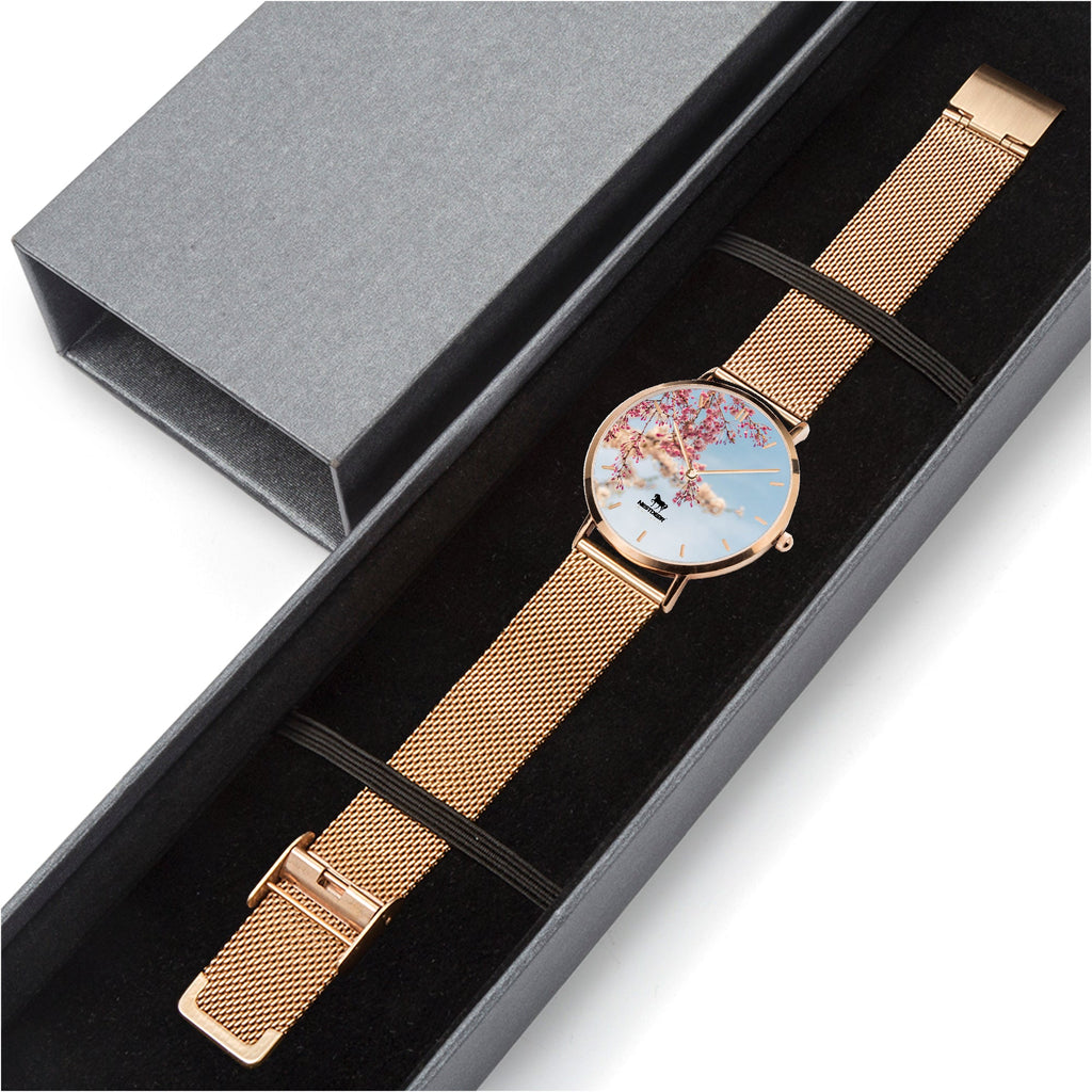 170. Fashion Ultra-thin Stainless Steel Quartz Watch (With Indicators)
