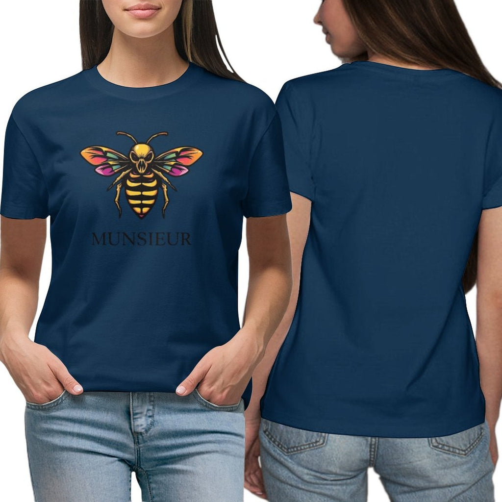 Munsieur T-Shirt for Women: Redefining Casual Chic with Elegance for Her