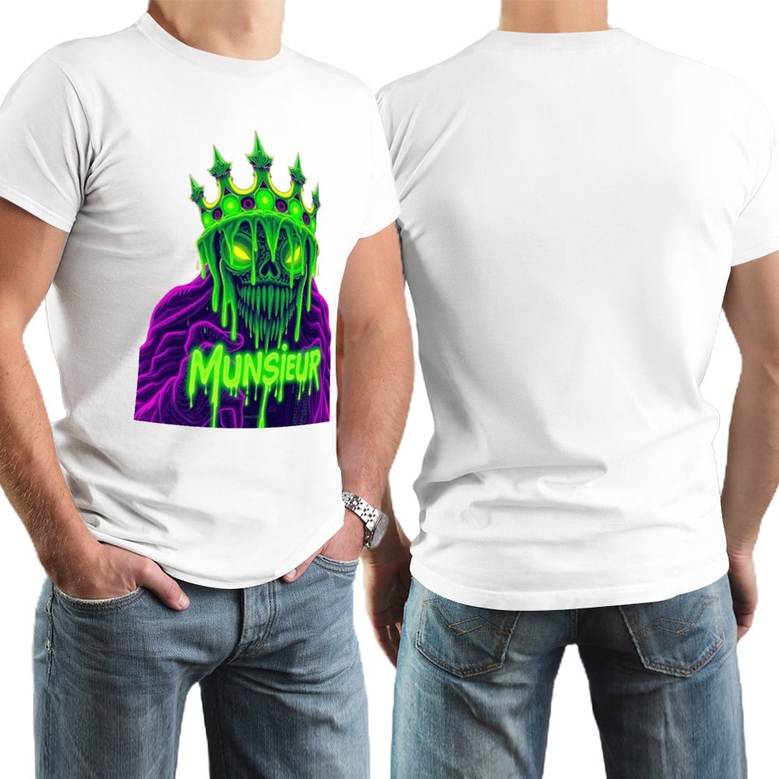 Munsieur Halloween Collection for Men Emerald Isle II Streetwear Tee
