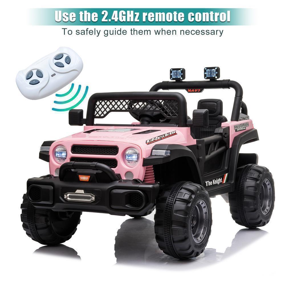 Electric 3-Speed Kids Ride-On Truck with 2.4G Remote Control - Perfect Gift for Children (12V 4.5A)