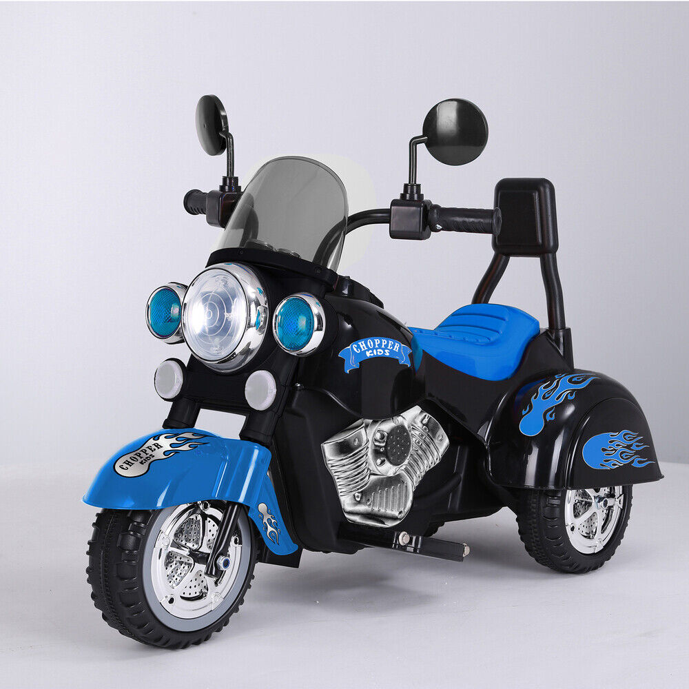 Electric 3-Wheel Chopper Motorbike Toy for Kids - Battery Powered Ride On