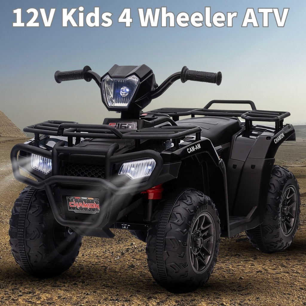 Powerful 12V ATV Quad for Kids with High & Low Speed Options and Spacious Seat