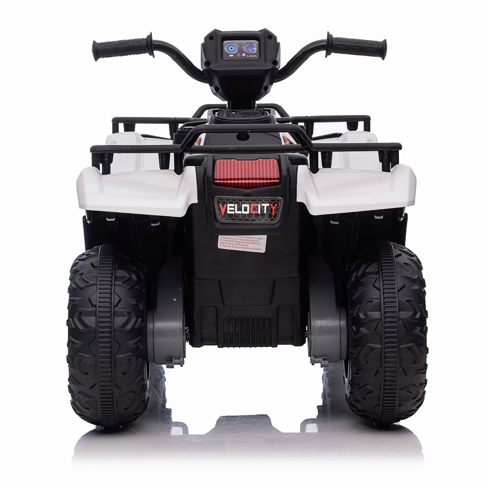 Electric 4-Wheeler ATV Quad for Kids with LED Lights, USB and MP3 Player - Suitable for Boys and Girls Alike!