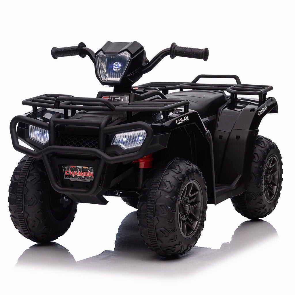 Kids Electric ATV with AUX and USB, 4-Wheeler Ride-On Car for Children - 12V
