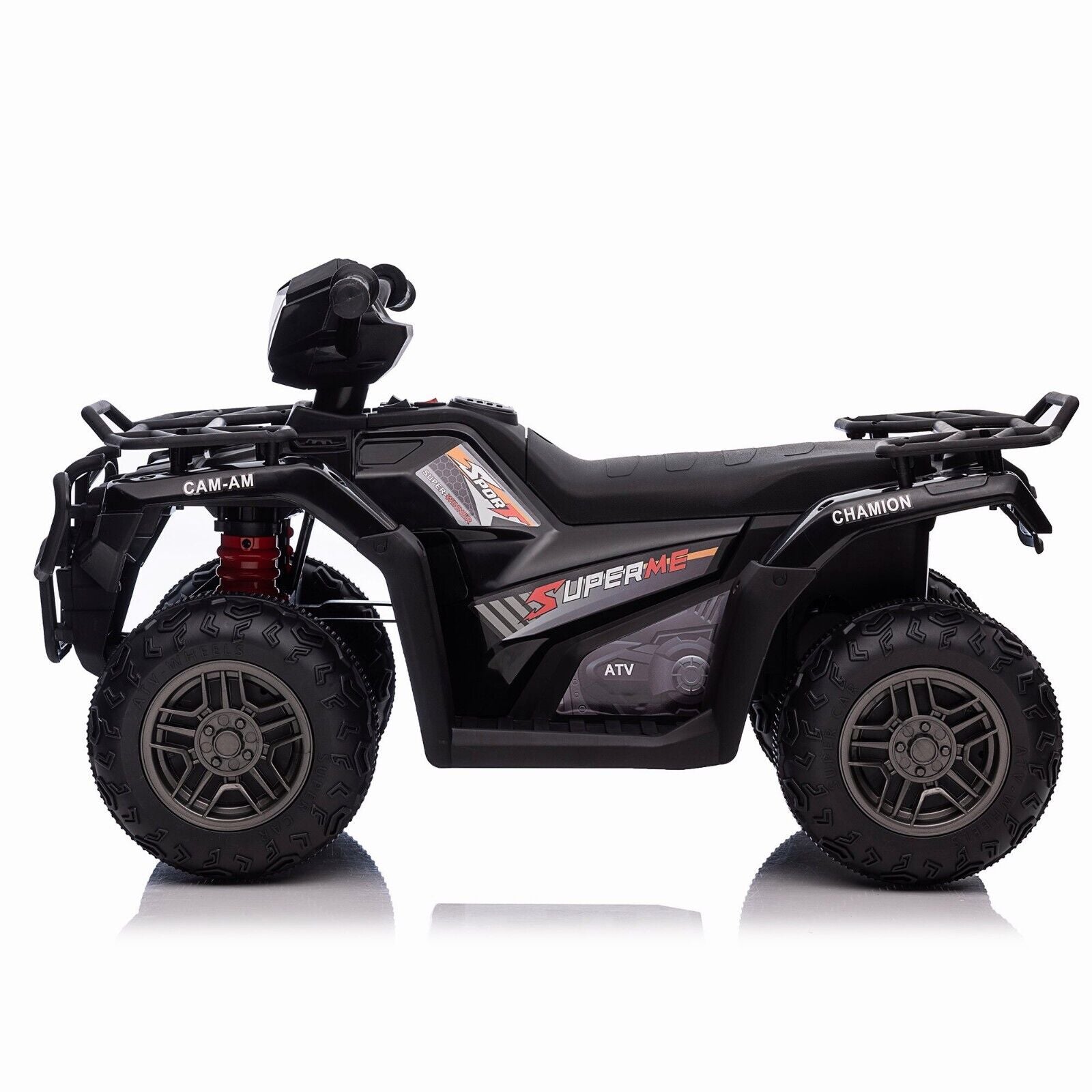 Kids Electric ATV with AUX and USB, 4-Wheeler Ride-On Car for Children - 12V