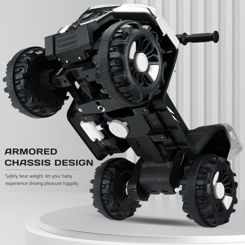 Electric 6V ATV 4-Wheeled Beach Ride-On Car for Kids - Battery Powered Toy for Christmas Gift