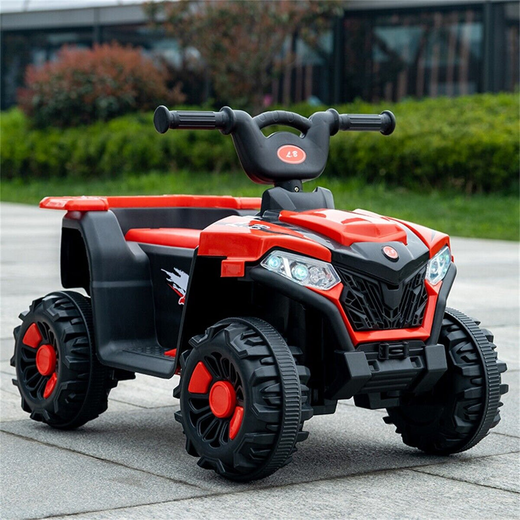 Electric 6V ATV 4-Wheeled Beach Ride-On Car for Kids - Battery Powered Toy for Christmas Gift