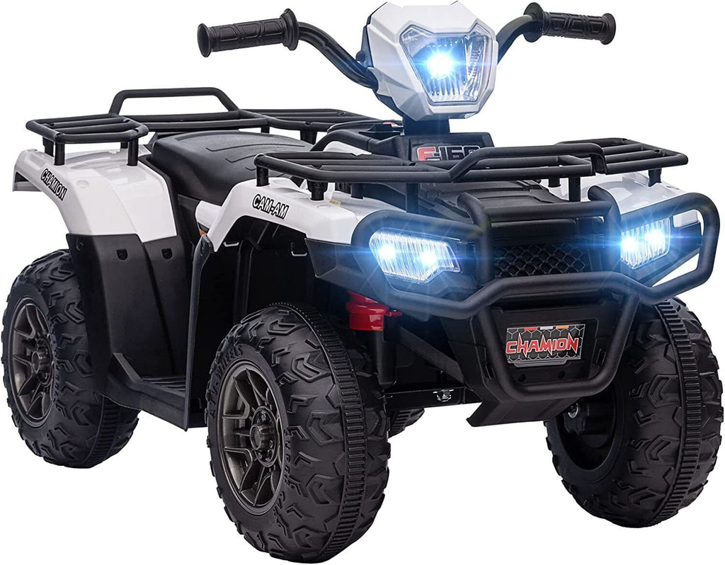 Electric ATV 4-Wheeler for Kids with USB and AUX Port - 12V Battery Powered Ride-On Car