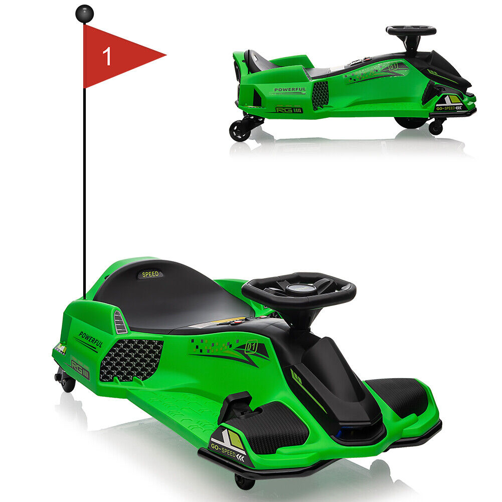 Electric Drift Car for Kids: High-Speed Ride-On Cart with 24V Power
