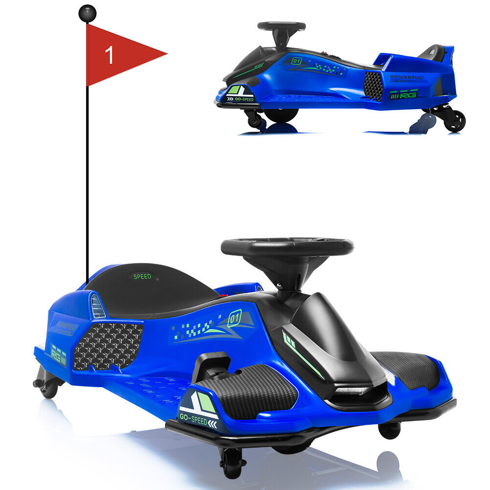 Electric Drift Car for Kids: High-Speed Ride-On Cart with 24V Power