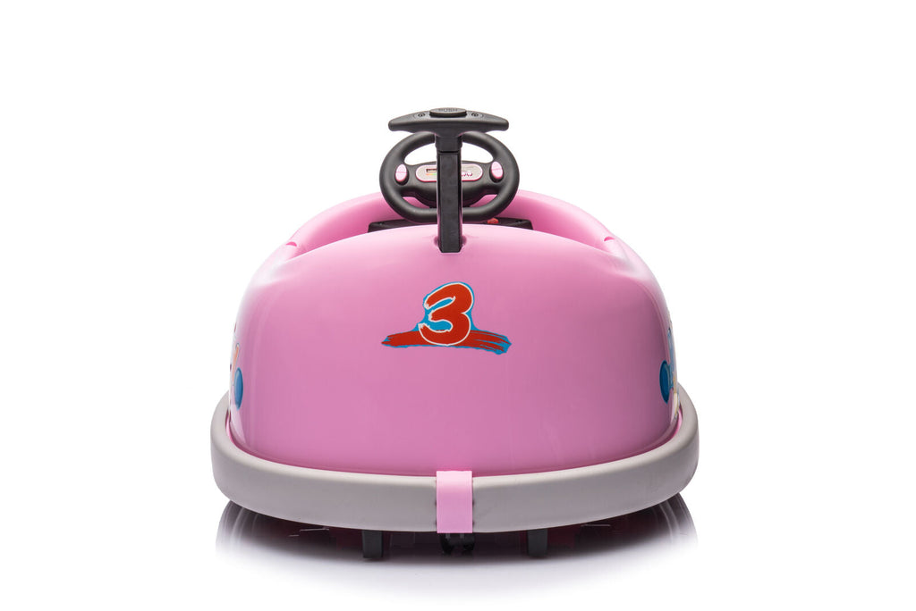 Electric Dual Drive Bumper Car for Toddlers - Self-Driving Fun Ride On Toy