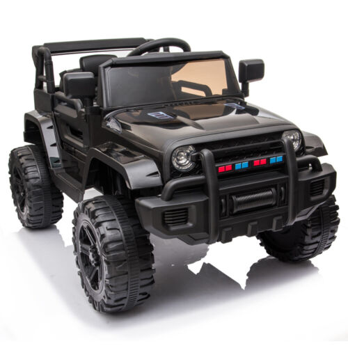 Electric Dual Drive Kids Ride On Car with Remote Control - Battery Powered Toy Vehicle