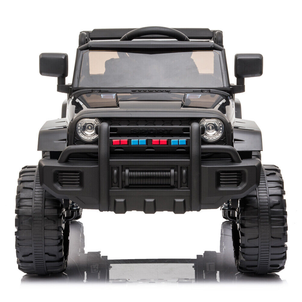 Electric Dual Drive Kids Ride On Car with Remote Control - Battery Powered Toy Vehicle