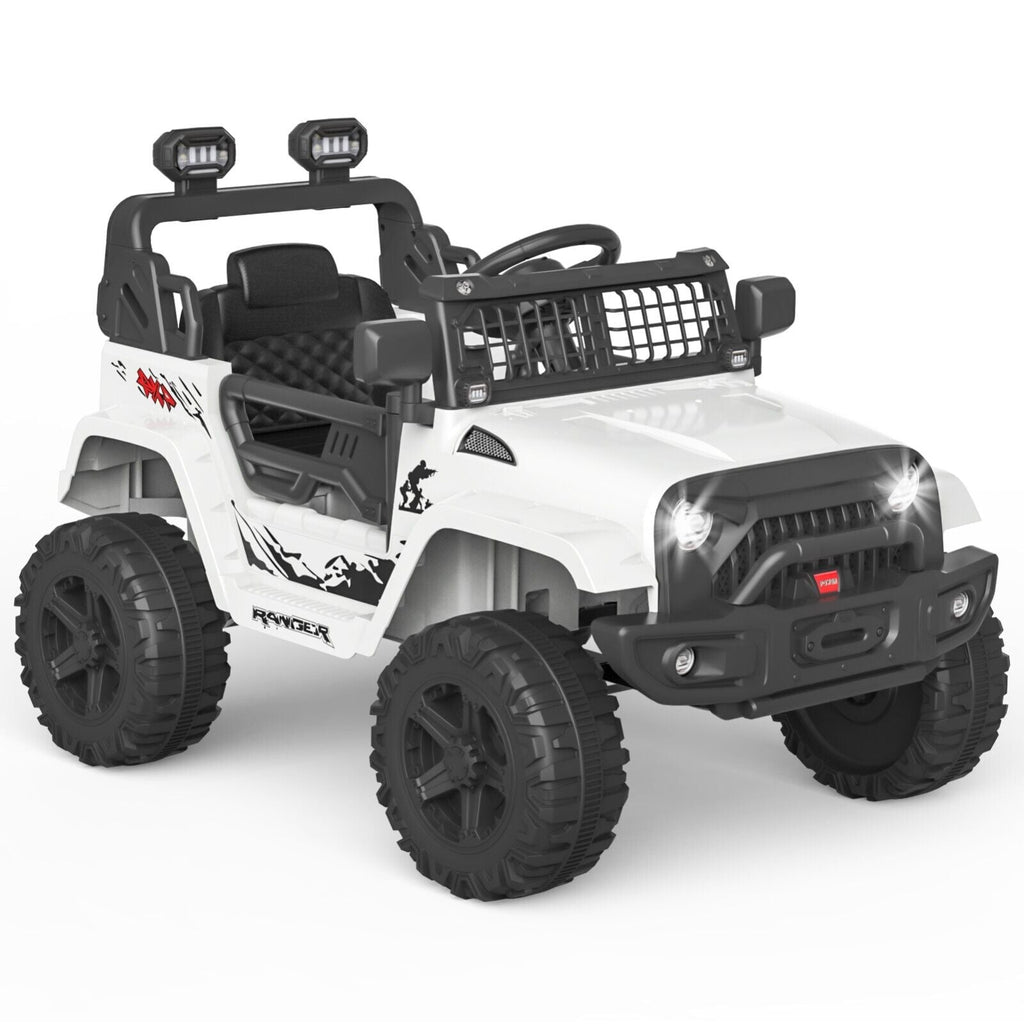 Electric Jeep Ride-On Car for Toddlers with Remote Control - 12V Kids Toy Vehicle