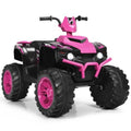 Electric Kids ATV with Manual Drive, LED Lights, and Treaded Tires - Fun Vehicle Toy for Children