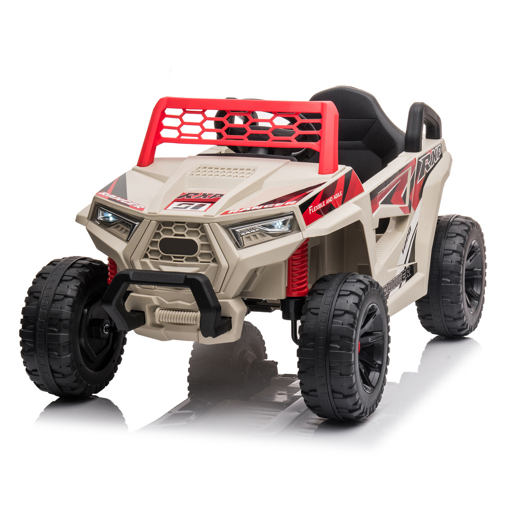 Electric Kids Quad Car Toy with MP3 and Horn - 12V Ride-On ATV Truck