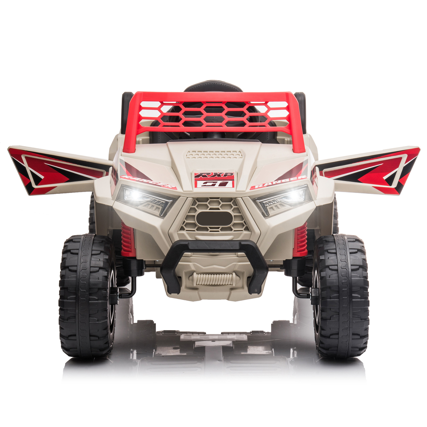 Electric Kids Quad Car Toy with MP3 and Horn - 12V Ride-On ATV Truck