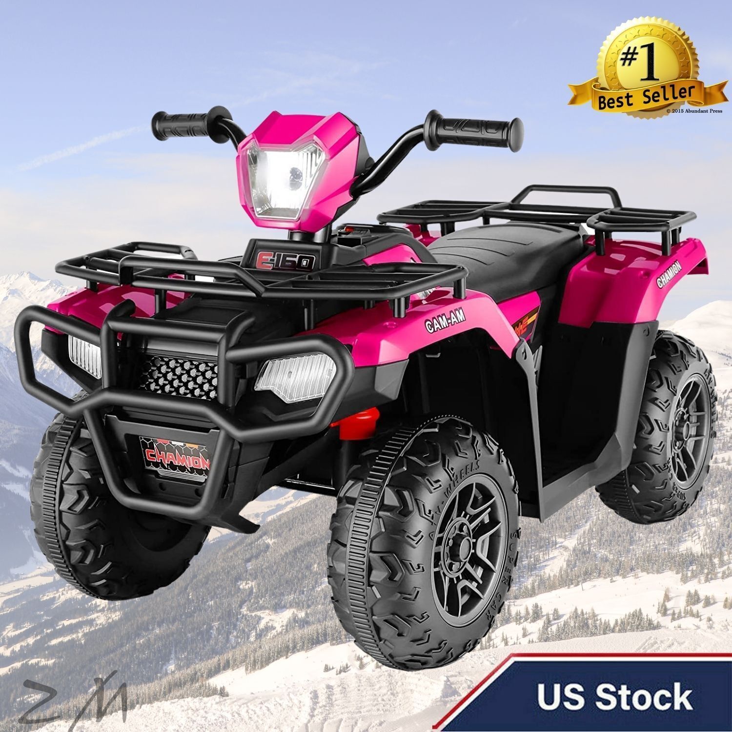 Electric Ride-On ATV for Kids Ages 3 and Up - 4 Wheels Toy Vehicle