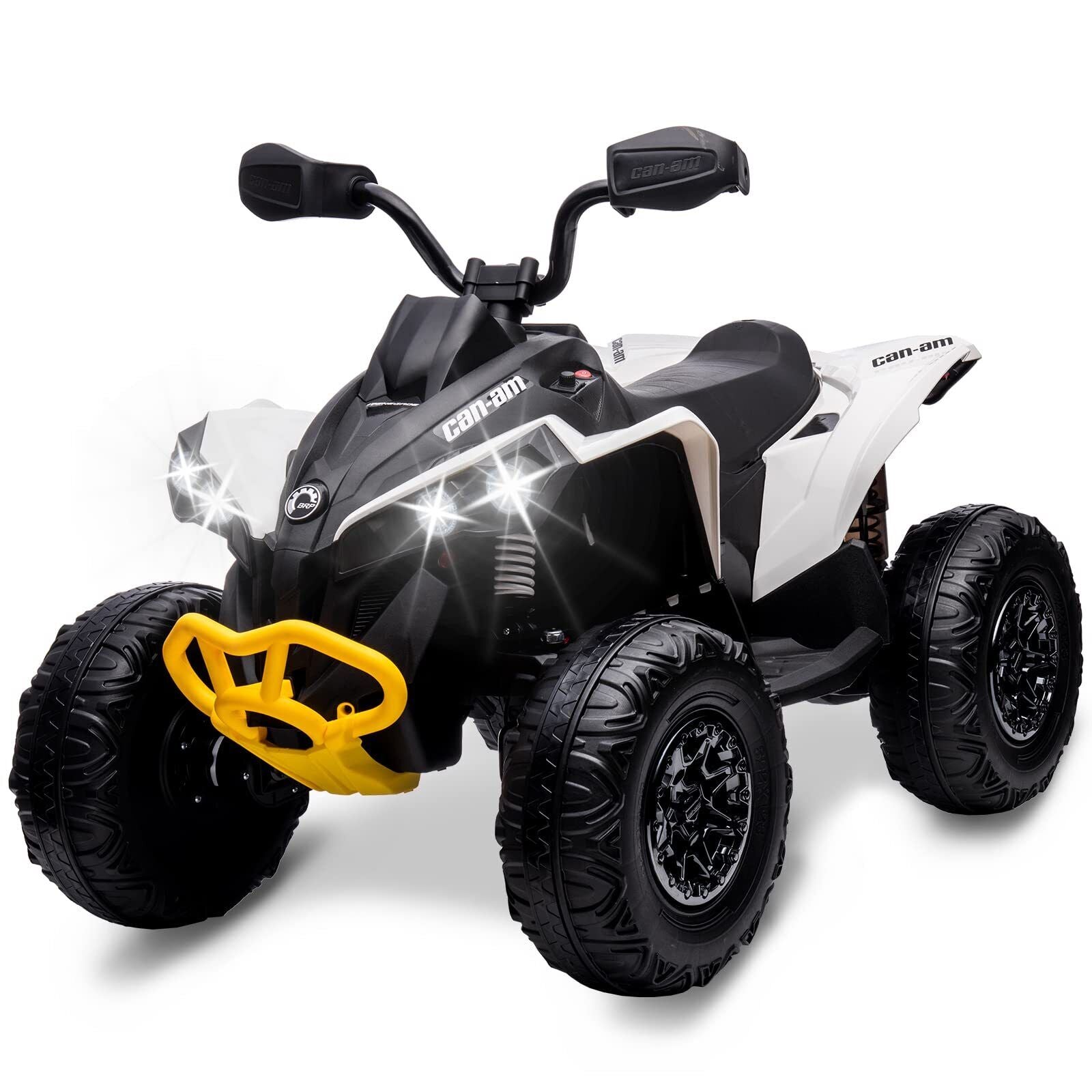 BRP Can-am 4 Wheeler Quad Electric Ride-On Toy Car for Kids