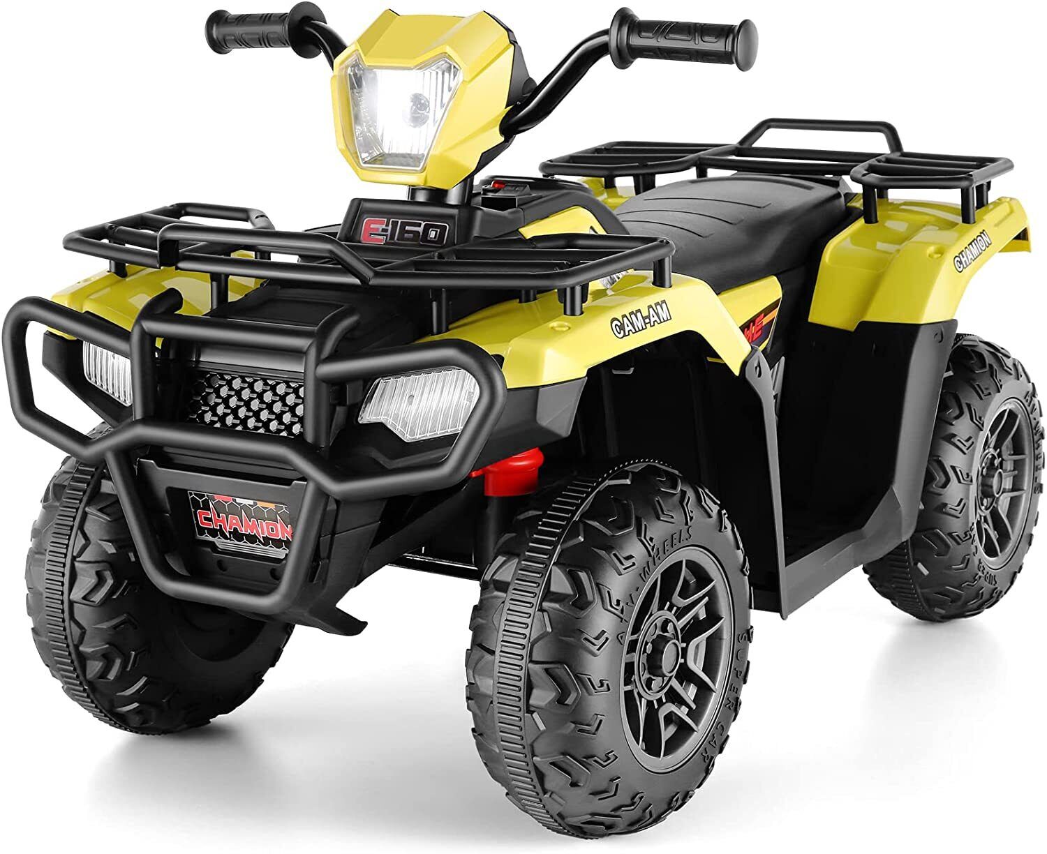 Electric Kids Ride-On Car Truck with Bluetooth and Spring Suspension - 2 Speed Options