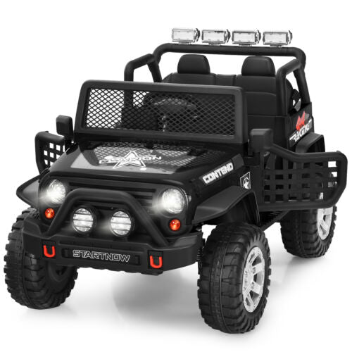Electric Kids Ride On Car Truck with MP3 and Remote Control - Black