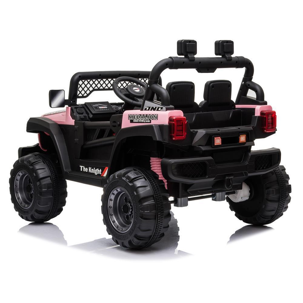 Electric Kids Ride On Car with 2.4G Remote Control and 3 Speed Modes - PINK 12V 4.5AH